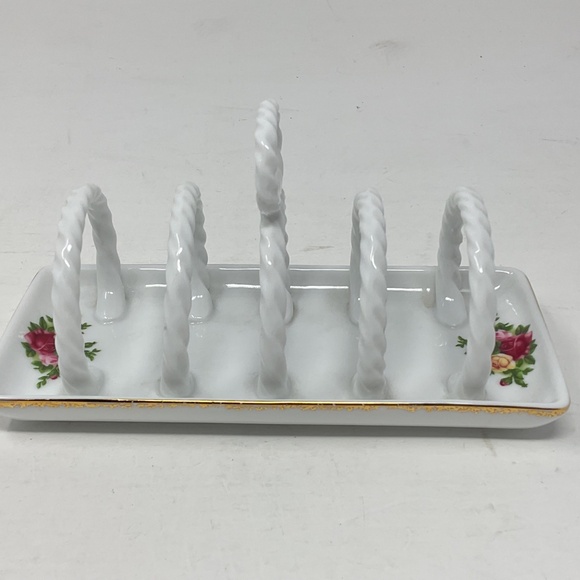 Royal Albert Old Country Roses Toast Server - Picture 2 of 8